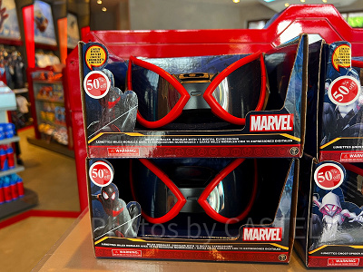香港ディズニーマーベルグッズ：マイルスモラレスのゴーグル