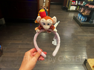 香港ディズニーミスティックマナーグッズ：アルバートのぬいぐるみカチューシャ