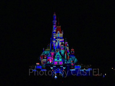 香港ディズニー夜のキャッスルショー：モーメンタス