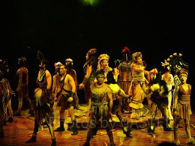 香港ディズニーのショー・パレード：フェスティバル・オブ・ザ・ライオンキング