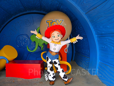 香港ディズニートイストーリーランド:筆者はジェシーに会えました!