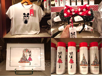 香港ディズニー20周年グッズ】DAICHI MIURAコラボグッズ全18種まとめ