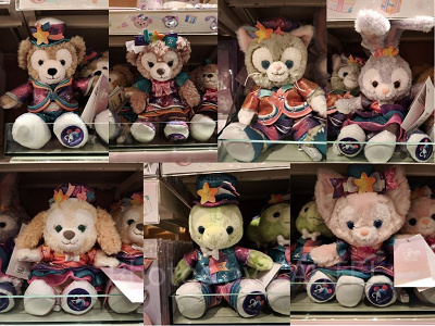 香港ディズニー20周年「ダッフィー&フレンズ・グランドセレブレーショングッズ」:ぬいぐるみ