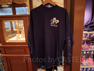 香港ディズニー20周年「ミッキー＆フレンズ・グランドセレブレーショングッズ」：20周年スピリットジャージ