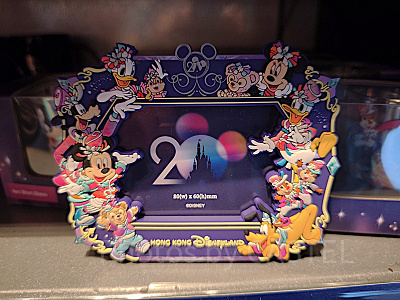 香港ディズニー20周年「ミッキー&フレンズ・グランドセレブレーショングッズ」:フォトフレーム