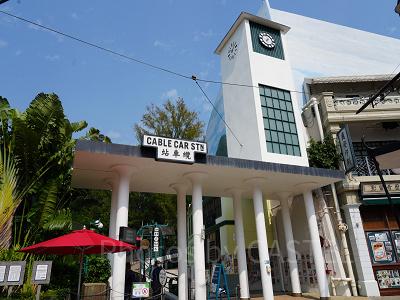 香港オーシャンパーク：ケーブルカー