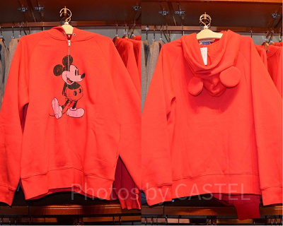 耳付きパーカー（レッド）