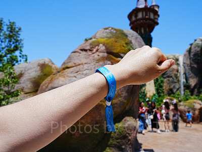 ファンタジースプリングス・マジック購入者がもらえるリストバンド