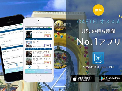 USJ非公式アプリの使い方