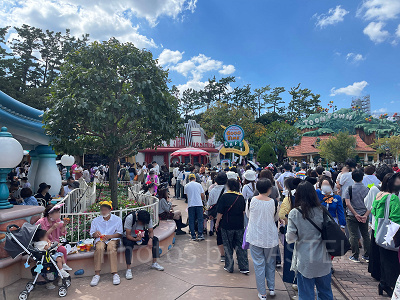 ヒューイ・デューイ・ルーイのグッドタイム・カフェは45分待ちでした