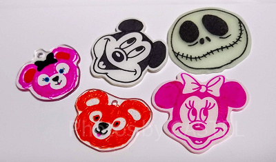 大好きなディズニーキャラクターをプラ板で作ってみました!