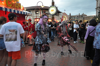 ハロウィーンホラーナイトのアイドルゾンビ