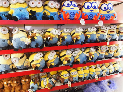 部屋にミニオンがいっぱいいたら、はちゃめちゃかわいい♪