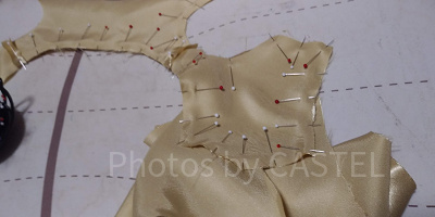 これからミシンかけます