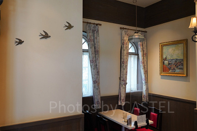 喫茶ビクトリヤの店内