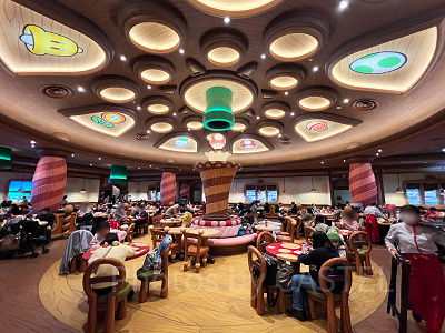 キノピオカフェの店内