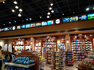 ユニバーサルスタジオストア店内