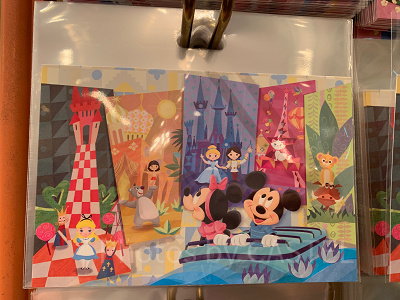 イッツ・ア・スモールワールドポストカード