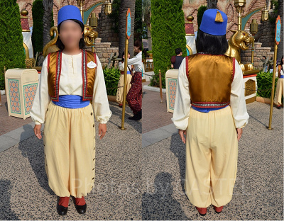 シー編】ディズニーキャストのコスチューム30種類！制服写真で比較！アラビアンコーストキャストの階級は○○で見分けられる？！