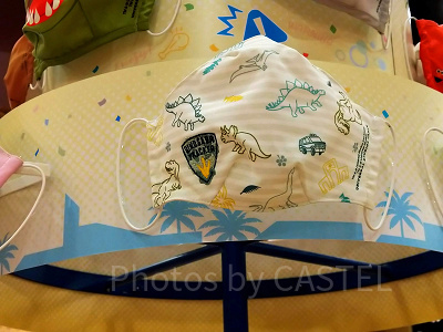 ジュラシックパークひんやりマスク