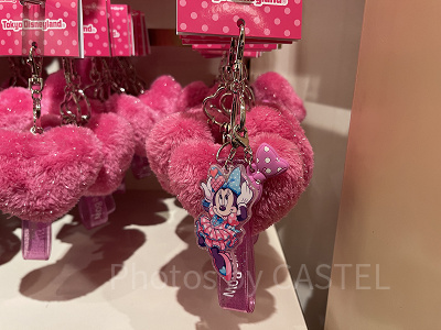 キーチェーン（ミニーのファンダーランドグッズ）