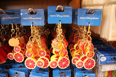 キーチェーン（ピンクグレープフルーツ）