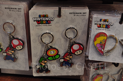 キーチェーンセット（マリオ＆ルイージ）