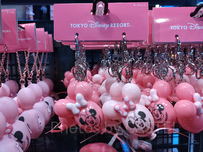 ミニー・ベスティーズ・バッシュ！グッズ：【バルーンモチーフ】キーチェーンセット