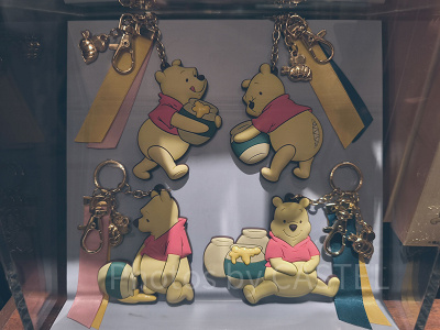 キーチェーン(プーさんはちみつグッズ)