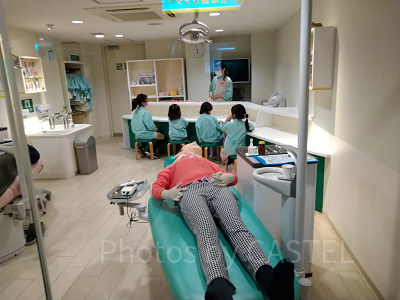 キッザニアのアクティビティ(歯医者)