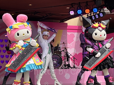 USJのクロミライブ/ショーの様子