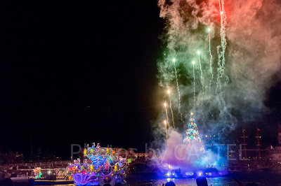 クリスマスの夜もディズニーシーで楽しもう♪