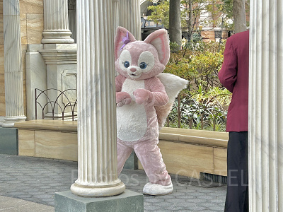 ディズニーシーのリーナベルのグリーティング