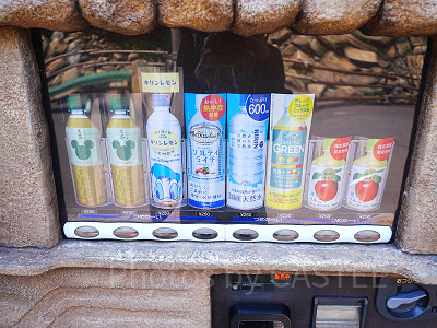 自動販売機のラインナップ