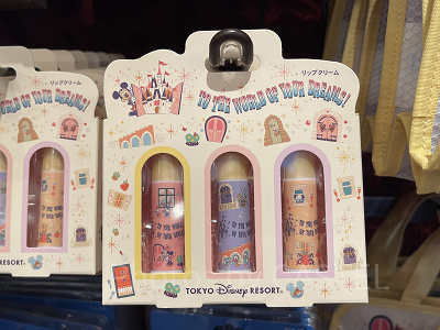 リップクリームセット（ディズニー窓&ドアグッズ）