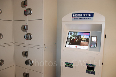 香港ディズニーランドのロッカー