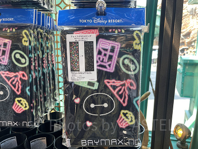 ロングフェイスタオル(ベイマックスのネオングッズ)