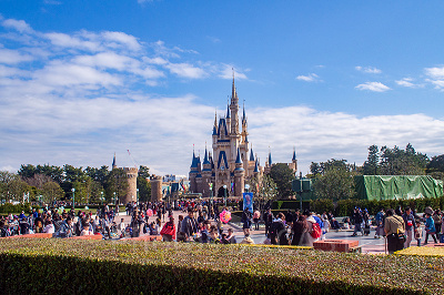 「セレブレイト東京ディズニーランド」の抽選エリア