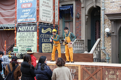 ルパン三世ザライブ/作業員はサックスを持って登場