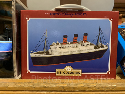 豪華客船のS.S.コロンビア号