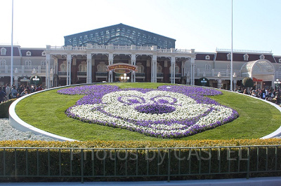 東京ディズニーランドのメインエントランス