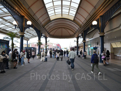 3月ディズニーランド混雑レポ：舞浜駅前（7:20頃）