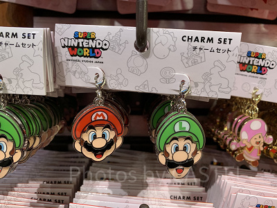 マリオとルイージのチャームセット