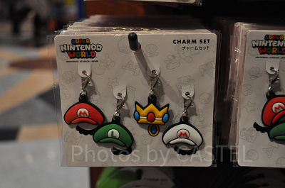 マリオとピーチ姫のチャームセット（4個）