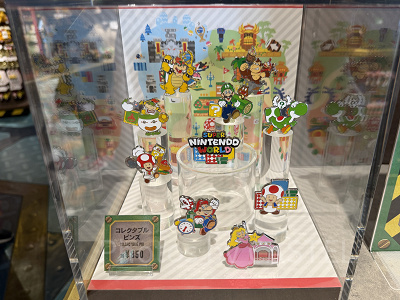 マリオエリア5周年コレクタブルピンバッジ