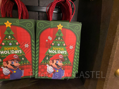 マリオのクリスマスギフトバッグ／USJクリスマスグッズ 2022