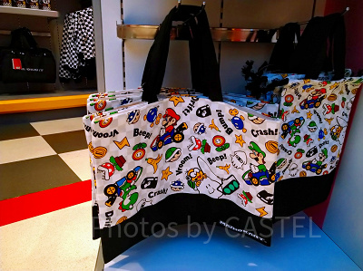 マリオカートの総柄レッスンバッグ