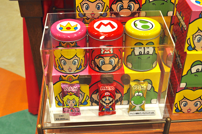 マリオ・ピーチ・ヨッシーのチョコレート