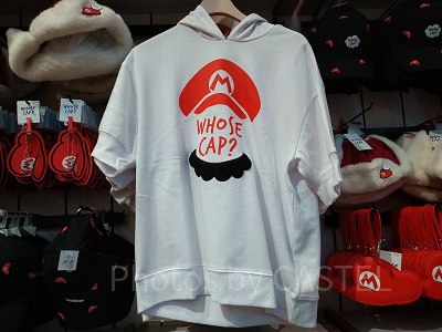 マリオの半袖パーカー