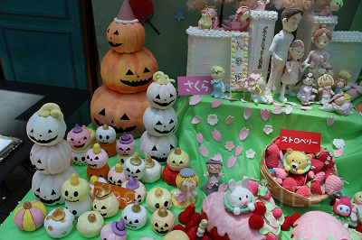 パティシエによるマジパンアート